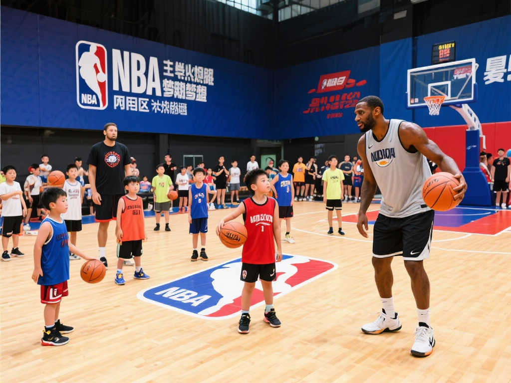 NBA球员暑期训练营火热,青少年参与积极